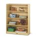 Jonti-Craft® 4 Compartment Book Display Wood in Brown | 48 H x 36 W x 15 D in | Wayfair 5229JC