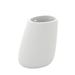 Vondom Stone Resin Pot Planter Resin/Plastic in White | 27.5 H x 23.5 W x 18.25 D in | Wayfair 55009R-WHITE