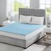 White Noise 1.5" Gel Memory Foam All Season Reversible Cooling Mattress Topper Memory Foam | 1.5 D in | Wayfair ANEW1143 37377681