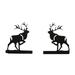 Millwood Pines Hibbitts Elk Curtain Holdback in Black | 5 H x 4.5 W x 3.25 D in | Wayfair ACCAA1A90EA94217A6406B441FE0B4C7