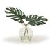 Bay Isle Home™ 10" Artificial Philodendron Plant in Pot Glass/Plastic | 17 H x 21 W x 10 D in | Wayfair 4B14A52E76C94A569BCD34B22F0CF3D1