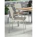 Etta Avenue™ Ione Patio Dining Chair Sling in Gray | 36.25 H x 21 W x 25.5 D in | Wayfair 85DE5A1418514D0F9640BC6228FB3F62