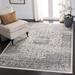 Gray/White 94 x 0.1378 in Indoor Area Rug - Charlton Home® Bogue Oriental Gray/Ivory Area Rug Polyester/Viscose | 94 W x 0.1378 D in | Wayfair