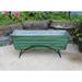 Gracie Oaks Paxtonville Galvanized Steel Railing Planter Metal in Green | 14.75 H x 35.25 W x 11 D in | Wayfair 2FDEB8D61DCF4AB0A5CFB240FC28C9CD