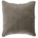 AllModern Kobie Stonewashed Cotton Quilted Modern Rustic 1 Piece Pillow Sham 100% Cotton in Gray/Brown | 27 H x 27 W in | Wayfair