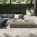 Greyleigh™ Geneva 72" Rectangle Concrete Propane Fire Pit Table by Jensen Co. Concrete in Gray | 14 H x 72 W x 42 D in | Wayfair