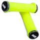 Odi Troy Lee Designs Lock-On Mountain Bike Grips - Yellow/Logo, 130mm /TLD Locking Clamp Handle Bar MTB Part Biking Rubber Handlebar Riding Cycling Ride Trail Enduro Downhill Hand Comfort Accessories