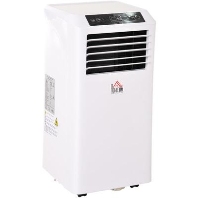 Homcom - Climatiseur portable 9.000 BTU/h - ventilateur, déshumidificateur - réfrigérant naturel