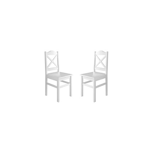 Küchenstuhl Massivholzstuhl Esszimmerstuhl Kiefer 2x Stühle 90.71-20-D W