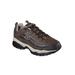 Men's Energy Downforce Lace-Up Sneaker by Skechers® in Brown (Size 9 M)