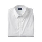 Men's Big & Tall KS Signature Wrinkle-Free Long-Sleeve Dress Shirt by KS Signature in White (Size 17 37/8)