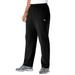 Men's Big & Tall Wicking Fleece Open Bottom Pants by KS Sport™ in Black (Size 4XL)