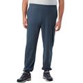 Men's Big & Tall Lightweight Elastic Cuff Sweatpants by KingSize in Heather Slate Blue (Size XL)