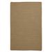 Simple Home Solid Rug by Colonial Mills in Cafe (Size 2'W X 11'L)