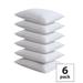 Fresh Ideas 6-Pack 100% Cotton Pillow Protectors by Levinsohn Textiles in White (Size KING)