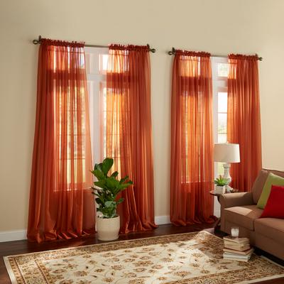 Wide Width BH Studio Sheer Voile Grommet Panel by ...