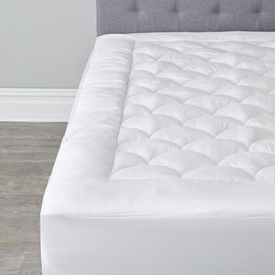 Magic Cloud Mattress Pad by BrylaneHome in White (Size TWIN)