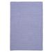 Simple Home Solid Rug by Colonial Mills in Amethyst (Size 2'W X 8'L)