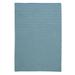 Simple Home Solid Rug by Colonial Mills in Federal Blue (Size 3'W X 3'L)