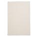 Simple Home Solid Rug by Colonial Mills in White (Size 3'W X 3'L)