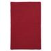 Simple Home Solid Rug by Colonial Mills in Sangria (Size 2'W X 6'L)