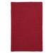 Simple Home Solid Rug by Colonial Mills in Sangria (Size 2'W X 3'L)