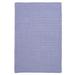 Simple Home Solid Rug by Colonial Mills in Amethyst (Size 2'W X 6'L)