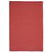 Simple Home Solid Rug by Colonial Mills in Terracotta (Size 2'W X 8'L)