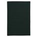 Simple Home Solid Rug by Colonial Mills in Dark Green (Size 2'W X 7'L)