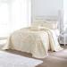 Amelia Bedspread by BrylaneHome in Ivory (Size QUEEN)