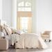 Florence Oversized Bedspread by BrylaneHome in Oatmeal (Size QUEEN)