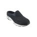 Women's The Traveltime Slip On Mule by Easy Spirit in Black Mesh (Size 9 1/2 M)