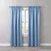 Wide Width BH Studio Room-Darkening Rod-Pocket Panel by BH Studio in Powder Blue (Size 54" W 72" L) Window Curtain