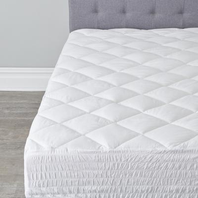Bed Tite™ Mattress Pad by BrylaneHome in White (Size QUEEN)
