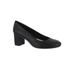 Wide Width Women's Proper Pumps by Easy Street® in Black (Size 7 1/2 W)