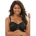 Plus Size Women's Goddess® Adelaide Strapless Underwire Bra GD6663 by Goddess in Black (Size 44 G)