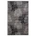 Milan Black/Grey 8'X10' Area Rug by Linon Home Décor in Black Grey