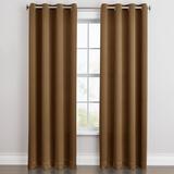 Wide Width BH Studio Room-Darkening Grommet Panel by BH Studio in Caramel (Size 54" W 84" L) Window Curtain