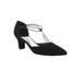 Women's Moonlight Pumps by Easy Street® in Black Lamy (Size 9 M)