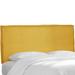 Lorel Slipcover Headboard by Skyline Furniture in Linen French Yellow (Size KING)