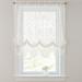 Vintage Lace Balloon Shade by BrylaneHome in Ivory Window Curtain