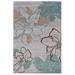 Milan Ivory/Aqua 8'X10' Area Rug by Linon Home Décor in Ivory Aqua