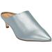 Extra Wide Width Women's The Camden Mule by Comfortview in Silver (Size 7 1/2 WW)