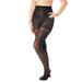 Plus Size Women's 2-Pack Control Top Tights by Comfort Choice in Black (Size C/D)