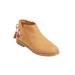 Extra Wide Width Women's The Sienna Bootie by Comfortview in Tan (Size 7 WW)