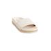 Women's The Evie Footbed Sandal by Comfortview in White (Size 8 1/2 M)