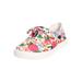 Extra Wide Width Women's The Anzani Slip On Sneaker by Comfortview in Gardenia Floral (Size 10 1/2 WW)