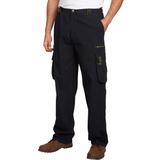 Men's Big & Tall Boulder Creek® Ripstop Cargo Pants by Boulder Creek in Black (Size 68 38)