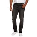 Men's Big & Tall Liberty Blues™ Straight-Fit Stretch 5-Pocket Jeans by Liberty Blues in Black Denim (Size 46 38)