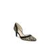 Wide Width Women's Sable Pumps by LifeStride in Black Leopard (Size 8 W)